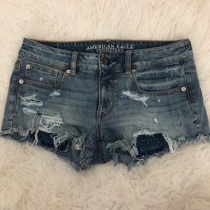 American Eagle Super Stretch Vintage Denim Shorts